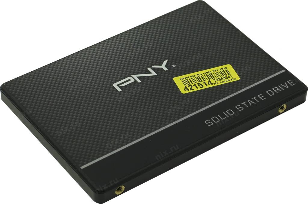   SSD 240 Gb SATA-III PNY CS900 [SSD7CS900-240-PB] 2.5 3D TLC