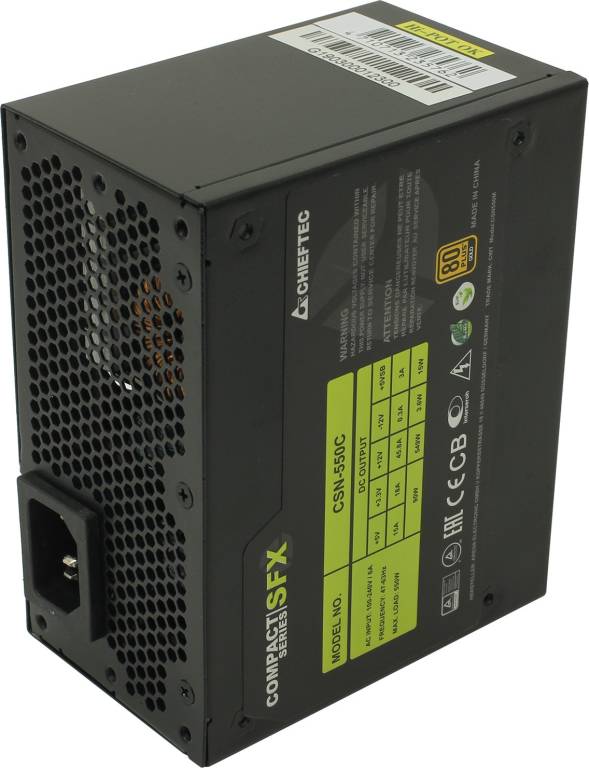    SFX 550W Chieftec Compact [CSN-550C] (24+2x4+2x6/8) Cable Management