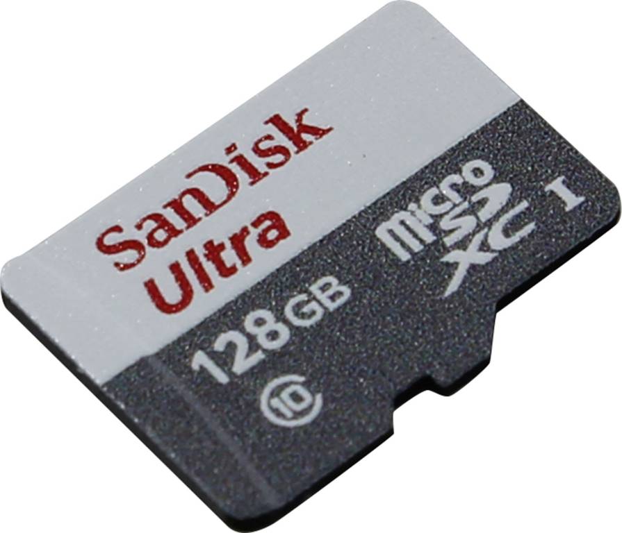    microSDXC 128Gb SanDisk Ultra [SDSQUNS-128G-GN6MN] UHS-I U1 Class10