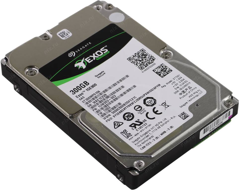 купить Жесткий диск 300 Gb SAS 12Gb/s Seagate Exos 15E900 [ST300MP0106] 2.5”