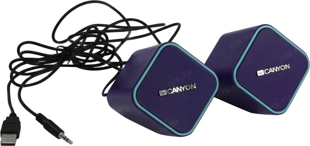   CANYON [CNS-CSP203PU Purple] (2x2.5W,   USB)