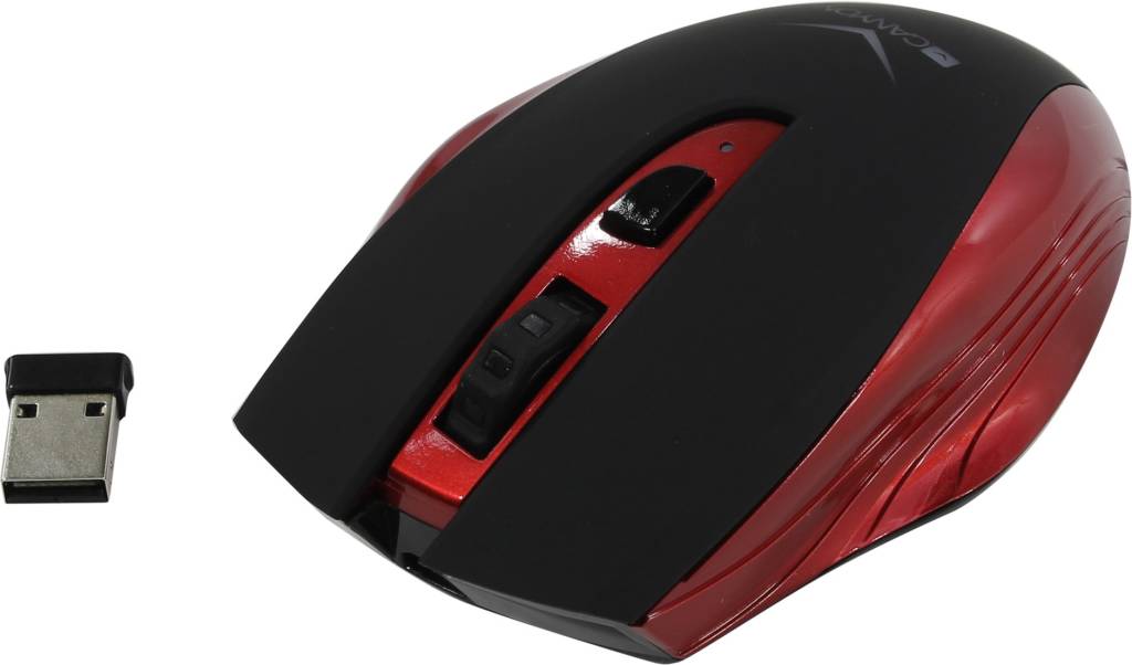   USB CANYON Wireless Mouse [CNS-CMSW7R Red] (RTL) 4.( )