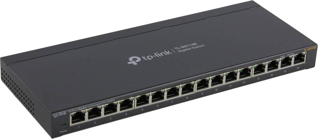   TP-LINK [TL-SG116E] 16-Port Switch (16UTP 1000Mbps)