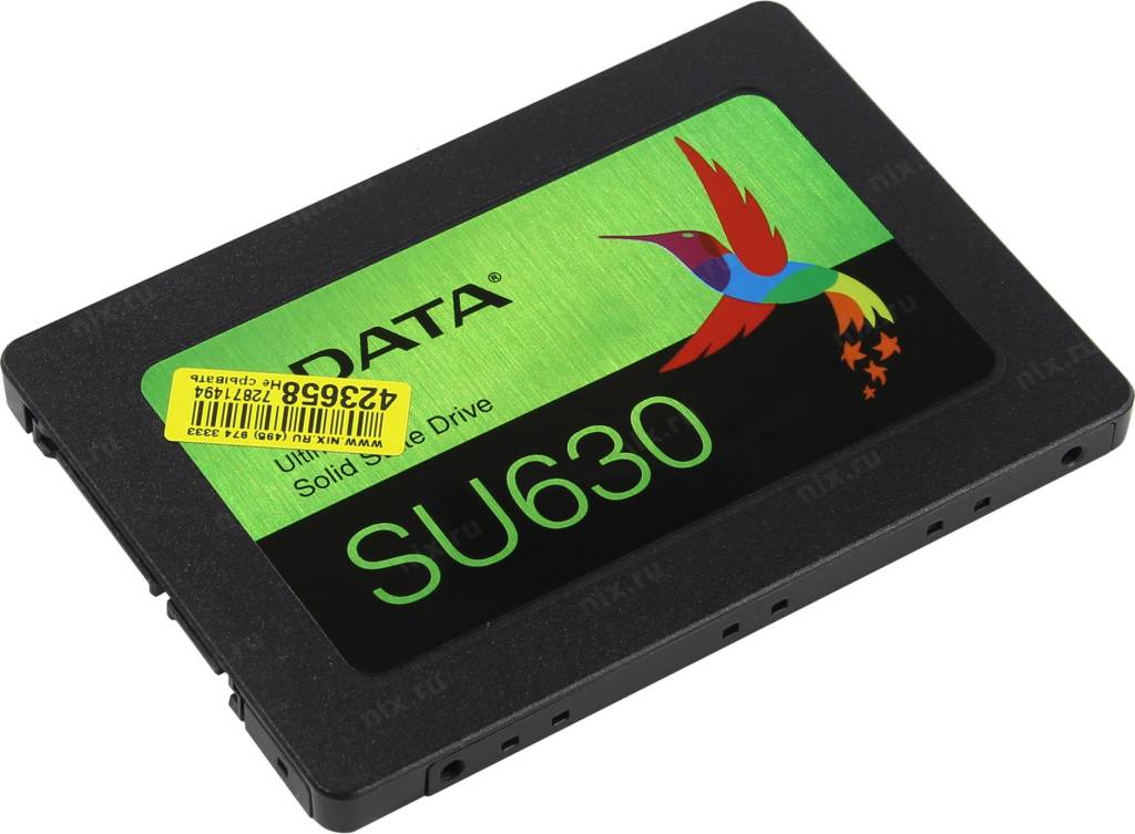   SSD 480 Gb SATA-III ADATA Ultimate SU630 [ASU630SS-480GQ-R] 2.5 3D QLC