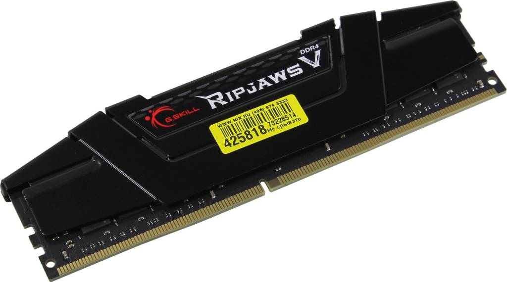    DDR4 DIMM 16Gb PC-25600 G.Skill RipjawsV [F4-3200C16S-16GVK] CL19