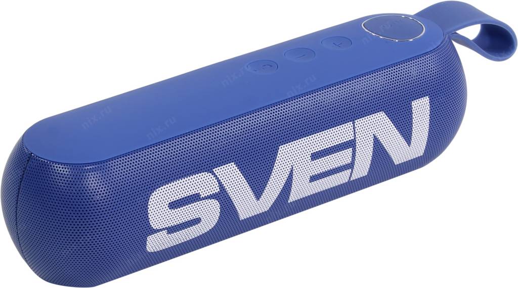   SVEN PS-75 Blue (2x3W, Bluetooth, USB, microSD, FM, Li-Ion)