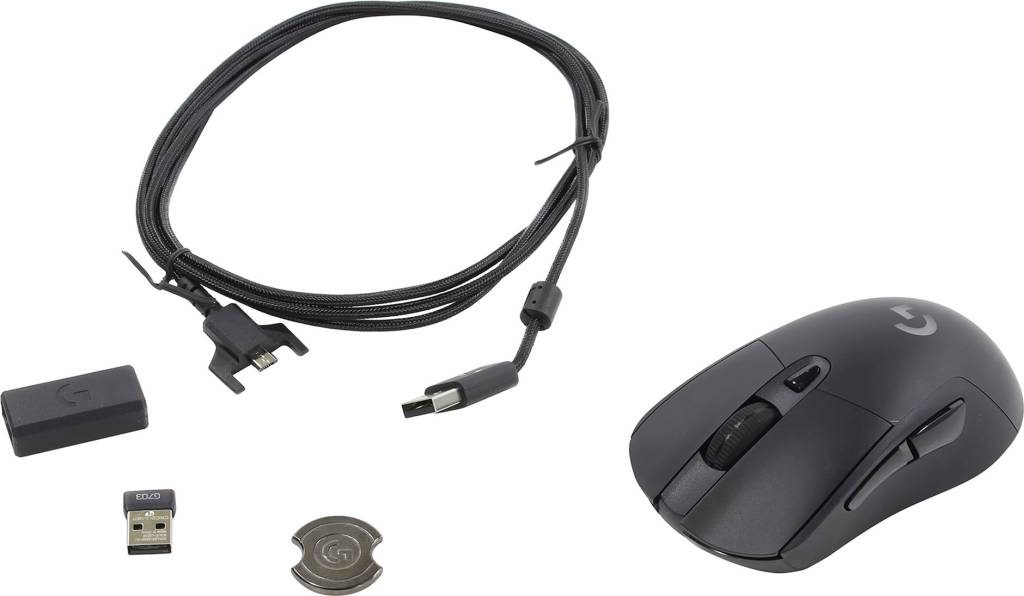   USB Logitech G703 LIGHTSPEED Wireless Gaming Mouse (RTL) 6.( ) [910-005640]