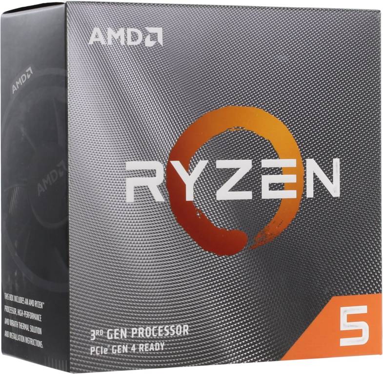   AMD Ryzen 5 3600 BOX (100-100000031) 3.6 GHz/6core/3+32Mb/65W Socket  AM4