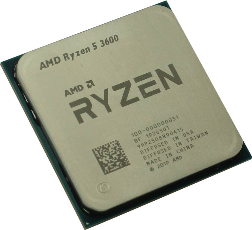   AMD Ryzen 5 3600 (100-000000031) 3.6 GHz/6core/3+32Mb/65W Socket AM4