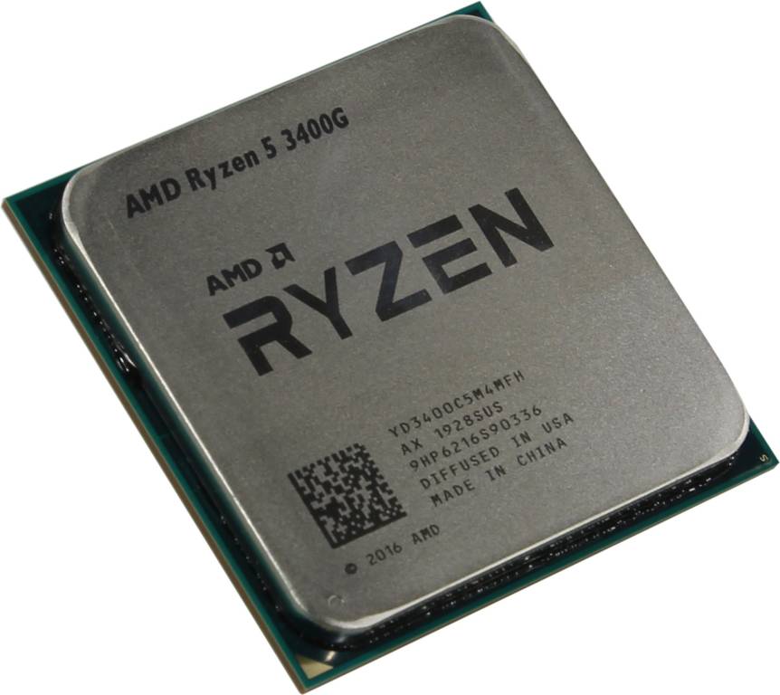   AMD Ryzen 5 3400G (YD3400C) 3.7 GHz/4core/SVGA RADEONRX Vega 11/2+4Mb/65W Socket AM4