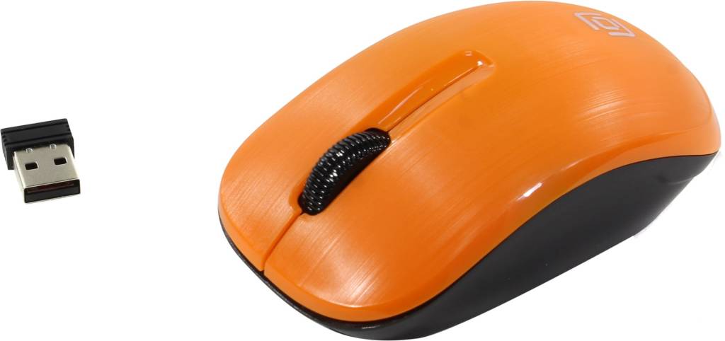   USB OKLICK Wireless Optical Mouse [525MW] [Orange] (RTL) 3.( ) [1090722]