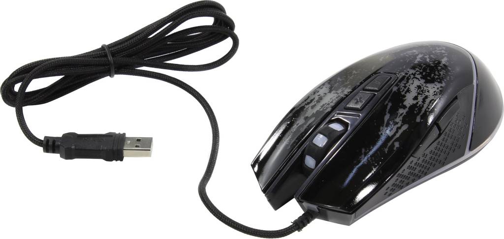   USB OKLICK Optical Mouse [888G] [Black] (RTL) 7.( ) [1103513]