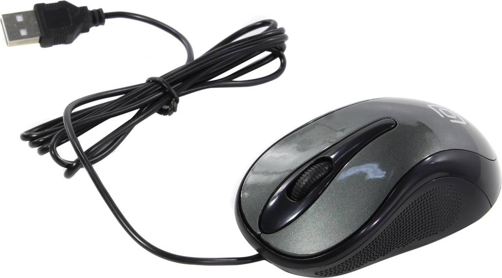   USB OKLICK Optical Mouse [385M] [Black-Gray] (RTL) 3.( ) [1066863]