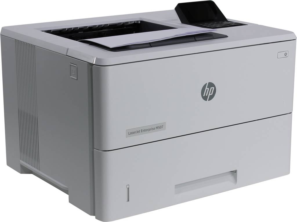 купить Принтер HP LaserJet Enterprise M507dn [1PV87A] (A4, 43 стр/мин, 512Mb, LCD, USB2.0, сетевой, двустор