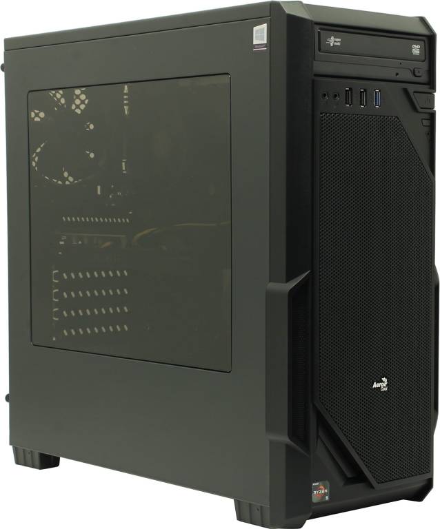   NIX X6100a(X635PLGa): Ryzen 5 1500X/ 8 / 1 / 6  GeForce GTX1660Ti/ DVDRW/ Win10 Home