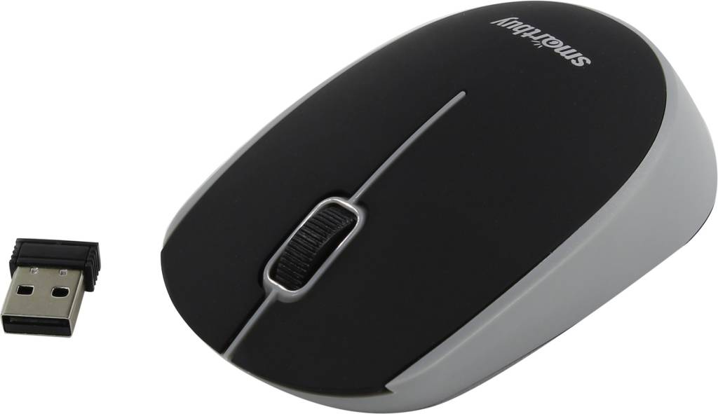   USB SmartBuy One Wireless Optical Mouse [SBM-368AG-KG] (RTL) 3.( ), 