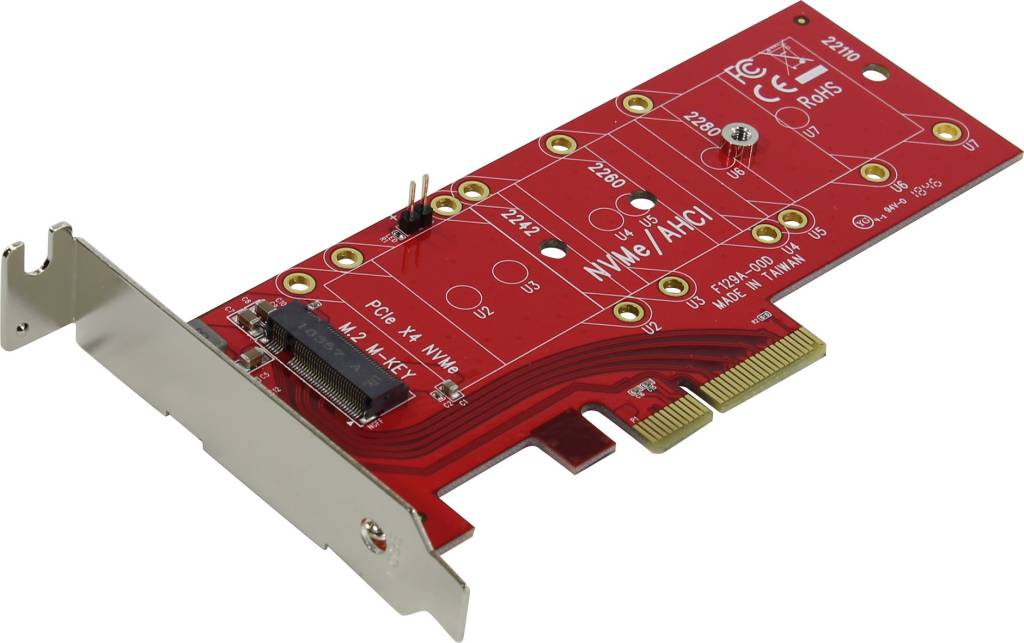   M.2 - > PCI-Ex4 (2242/2260/2280/22110) SmartBuy [DT-129A]