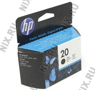 купить Картридж HP C6614D №20 для DJ 610C/640C/656C черный 28ml  !!! ТОЛЬКО СКЛАД !!!