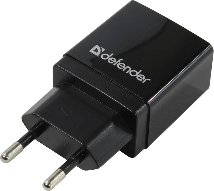  Defender EPA-10 Black [83572]   USB (. AC100-240V, . DC5V, USB 2.1A)