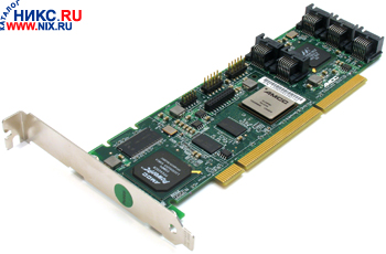   3ware 9550SX-8LP (RTL) PCI-X, 8-port SATA-II RAID 0, 1, 5, 10, 50, JBOD, Cache 128Mb
