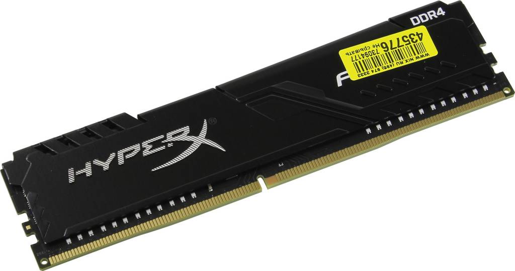    DDR4 DIMM  8Gb PC-21300 Kingston HyperX Fury [HX426C16FB3/8] CL16