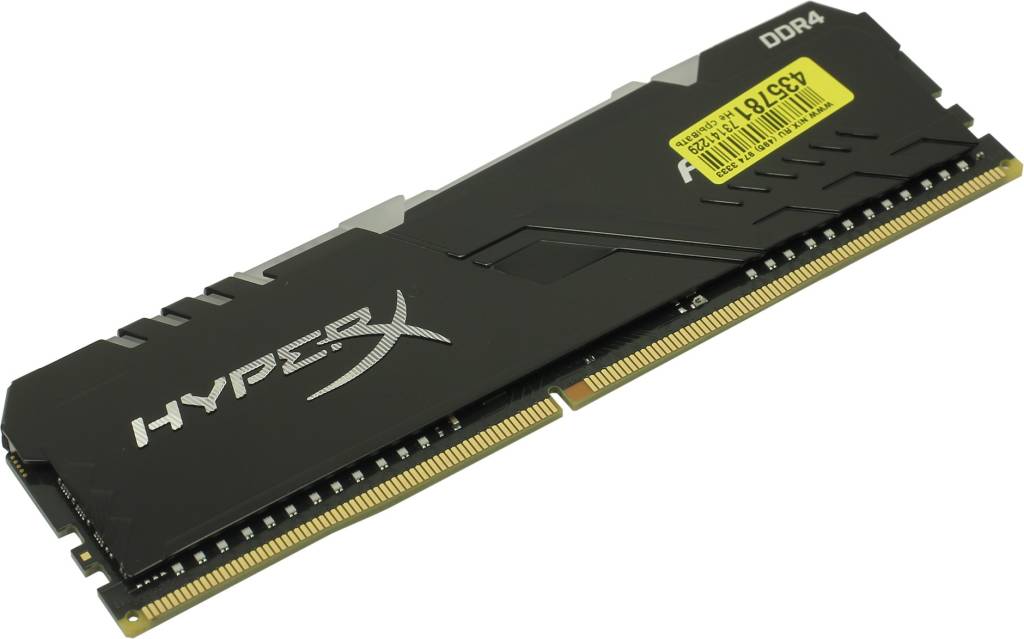    DDR4 DIMM  8Gb PC-24000 Kingston HyperX Fury [HX430C15FB3A/8] CL15