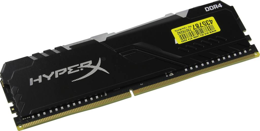    DDR4 DIMM  8Gb PC-27700 Kingston HyperX Fury [HX434C16FB3A/8] CL16