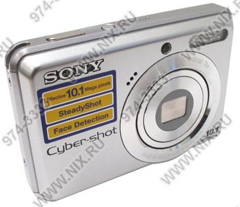    SONY Cyber-shot DSC-S930[Silver](10.1Mpx,36-108mm,3x,F2.9-5.4,JPG,12Mb+0Mb MS Duo,2.