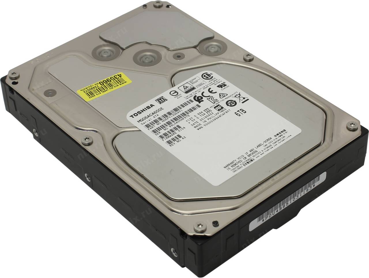 купить Жесткий диск 6 Tb SATA-III Toshiba [MG06ACA600E] 3.5”