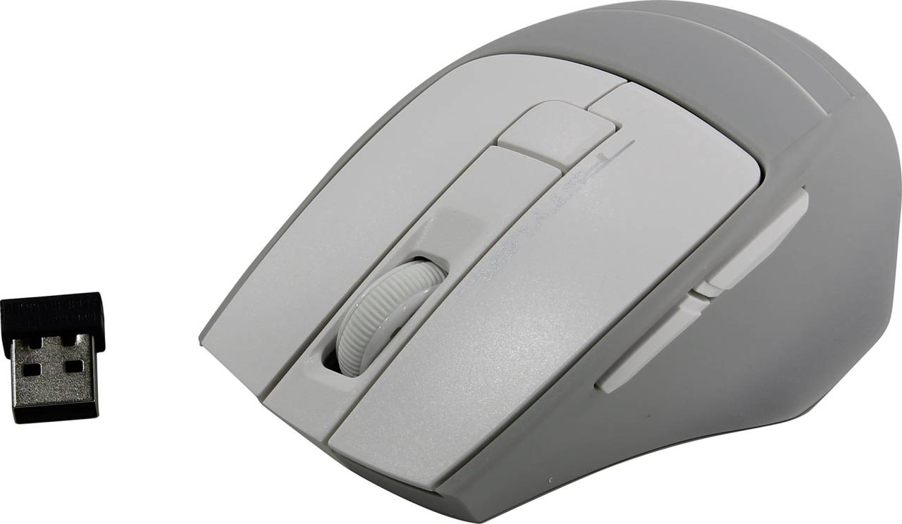  USB A4Tech FSTYLER Wireless Optical Mouse [FG30 White] (RTL) 6.( )