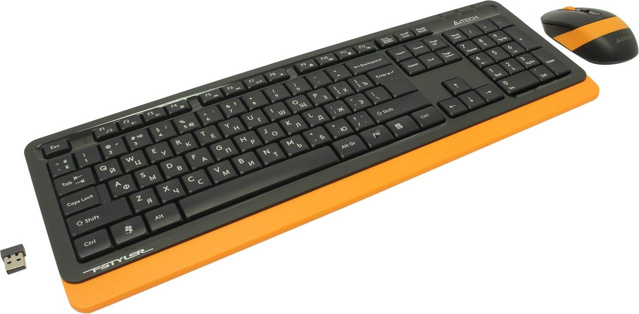   A4Tech Fstyler FG1010 Orange (-, USB, FM+,4, Roll, USB, FM)