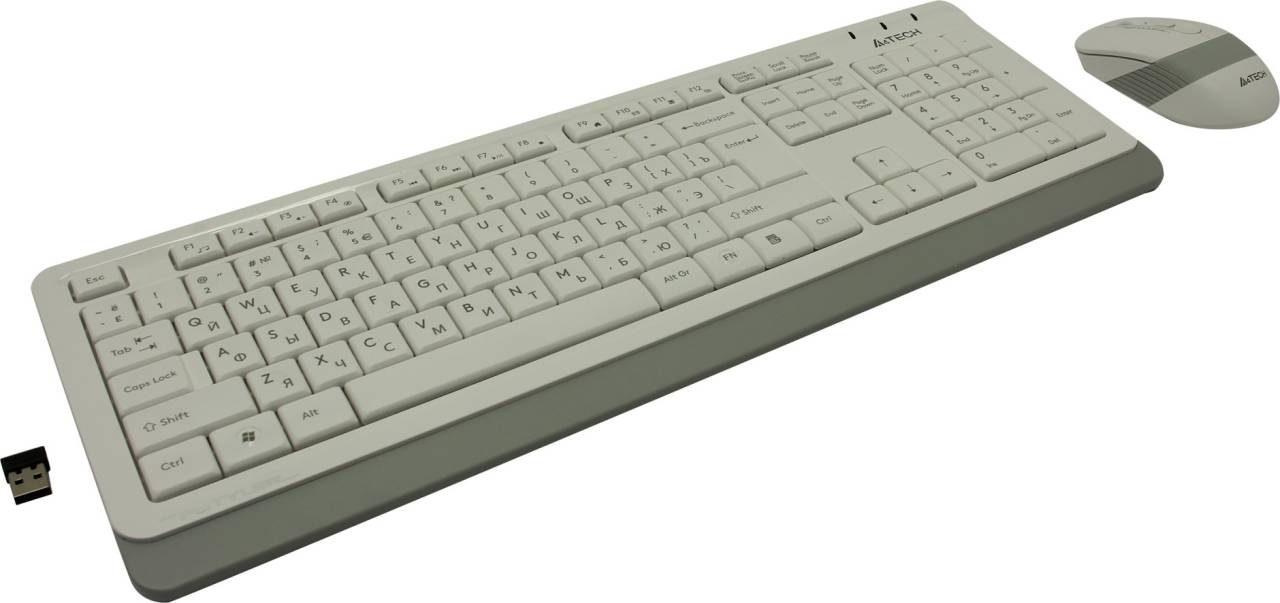   A4Tech Fstyler FG1010 White (-, USB, FM+,4, Roll, USB, FM)