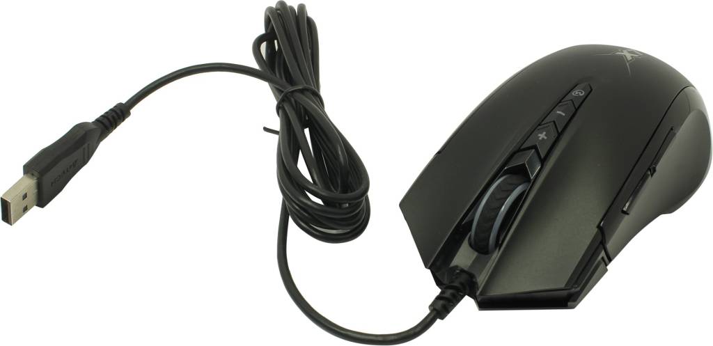   USB A4Tech aming Mouse [X-89 Black] (RTL) 8.( )