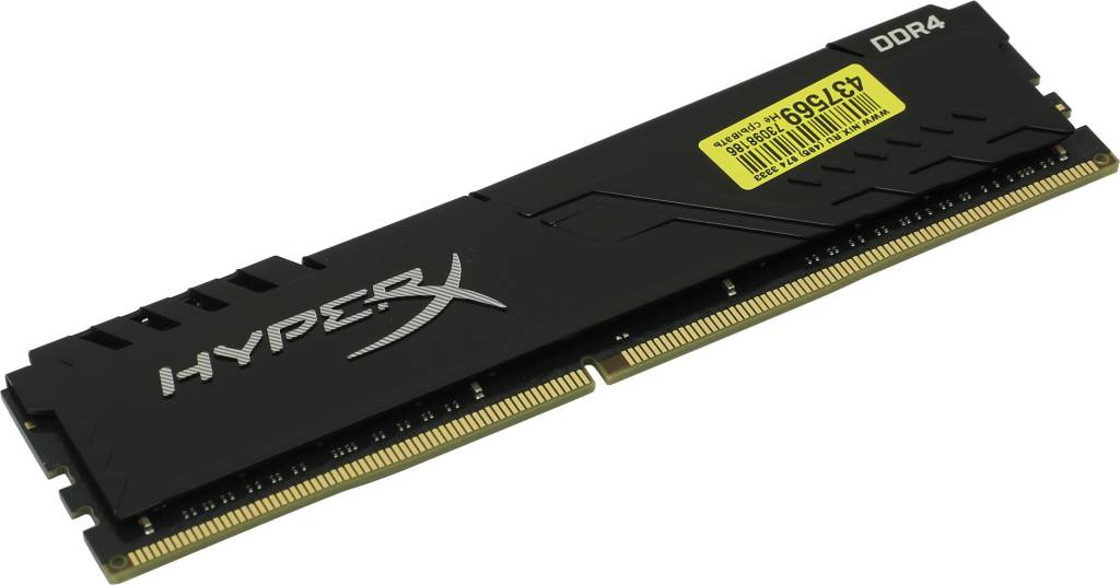    DDR4 DIMM 16Gb PC-21300 Kingston HyperX Fury [HX426C16FB3/16] CL16