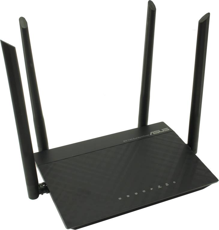 купить Маршрутизатор ASUS [RT-AC51] Dual-Band Router (3UTP 100Mbps, 2WAN, 802.11a/b/g/n/ac, 433Mbps)