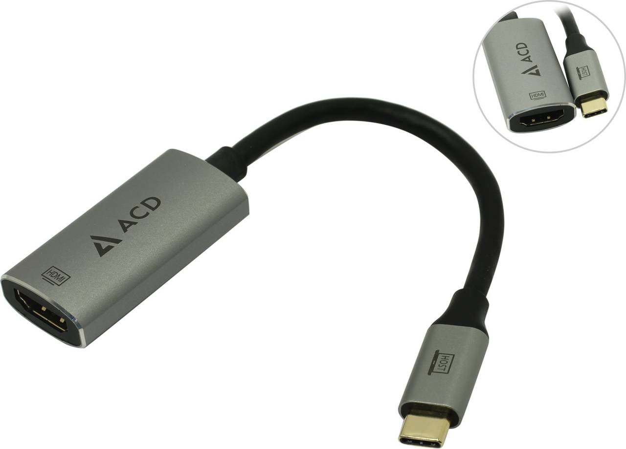 - USB-C - > HDMI(F) ACD [ACD-CH4K-6AL]
