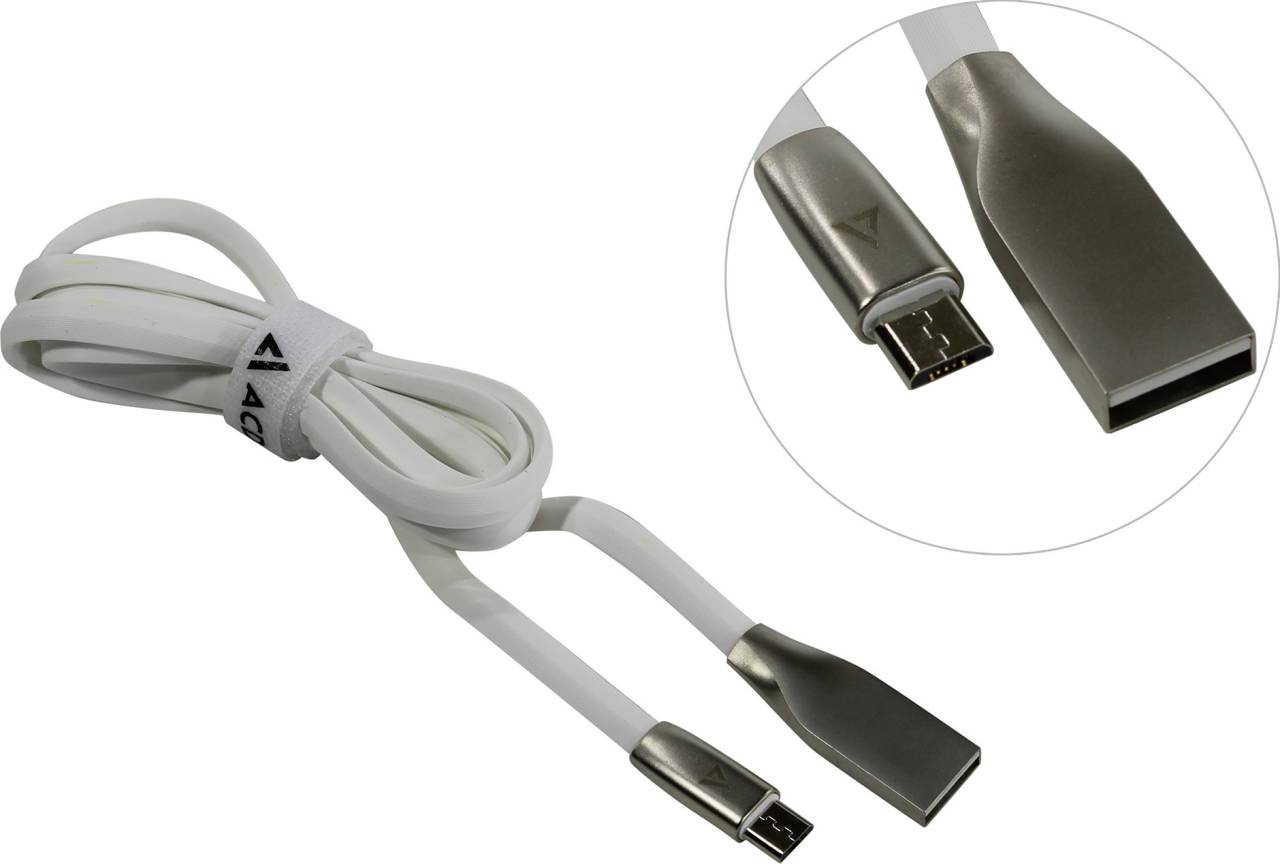 купить Кабель USB AM-- >micro-B 1.2м ACD [ACD-U922-M1W]