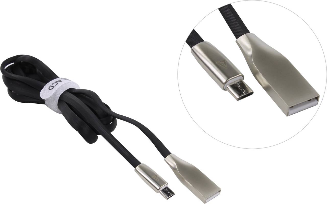 купить Кабель USB AM-- >micro-B 1.2м ACD [ACD-U922-M1B]
