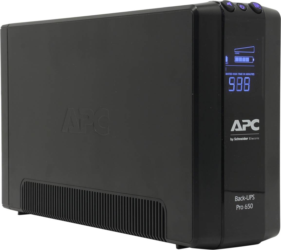  UPS 650VA Back-UPS APC[BR650MI]  ,RJ-45,USB,LCD ()