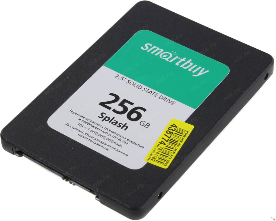   SSD 256 Gb SATA-III SmartBuy Splash [SBSSD-256GT-MX902-25S3] 2.5