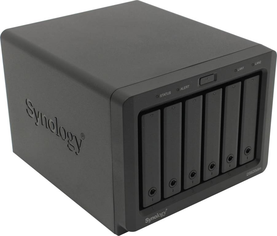     Synology[DS620slim]Disk Station(6x2.5 HotSwap HDD SATA,RAID 0/1/5/5+/6/10/J