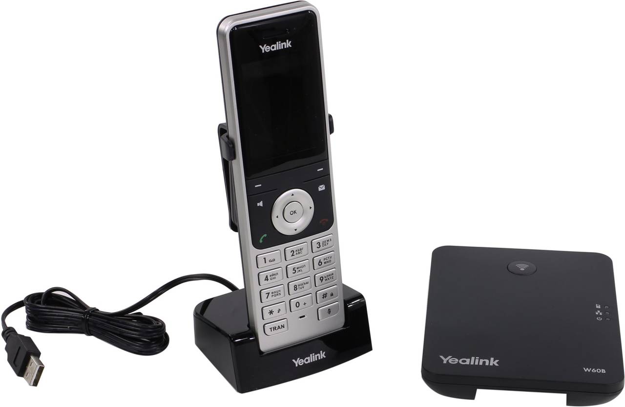 купить Yealink [W60P] SIP DECT телефон