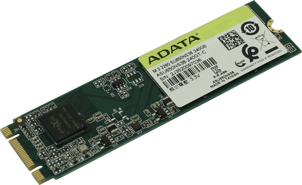   SSD 240 Gb M.2 2280 B&M SATA-III ADATA Ultimate SU650 [ASU650NS38-240GT-C]