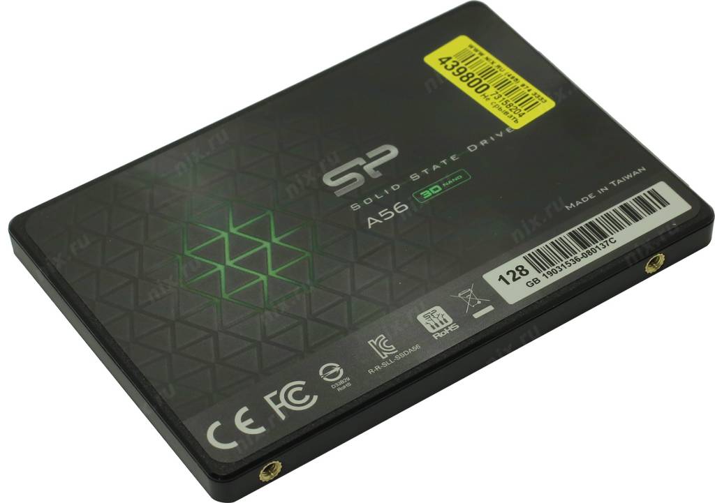   SSD 128 Gb SATA-III Silicon Power A56 [SP128GBSS3A56B25] 2.5