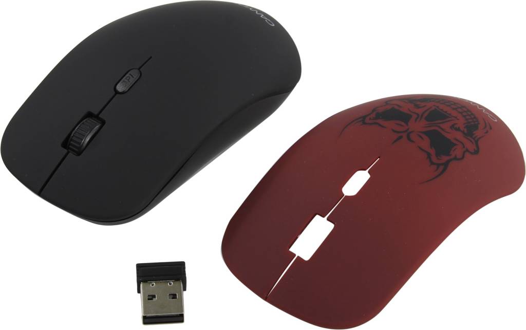  USB CANYON Wireless Optical Mouse [CND-CMSW401RS] Black (RTL) 4.( )