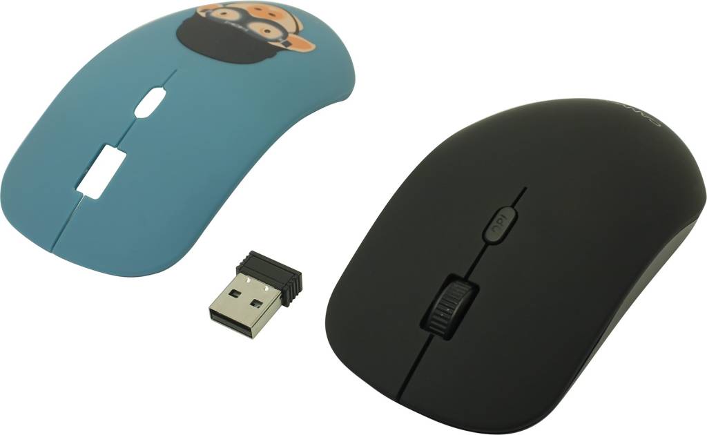   USB CANYON Wireless Optical Mouse [CND-CMSW401MP] Black (RTL) 4.( )