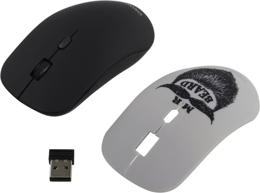   USB CANYON Wireless Optical Mouse [CND-CMSW401BD] Black (RTL) 4.( )