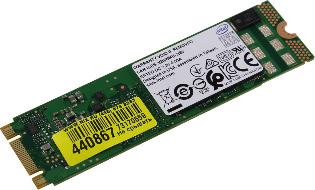   SSD 240 Gb M.2 2280 B&M Intel [SSDSCKKB240G801]