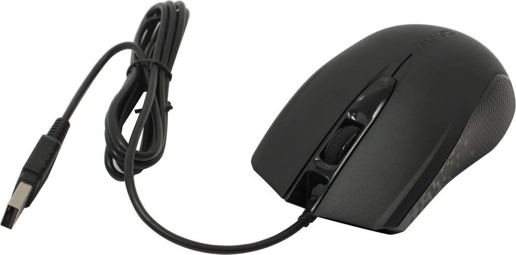   USB A4Tech Optical Mouse [OP-760-Black] (RTL) 3.( )