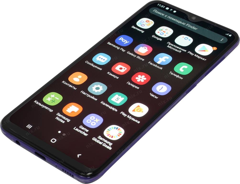   Samsung Galaxy A30s SM-A307FZLVSER Violet(1.8+1.6GHz,3Gb,6.41560x720 AMOLED,4G+WiFi+BT,64G